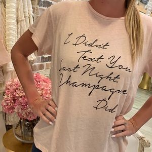 Wildfox “Note” Tee